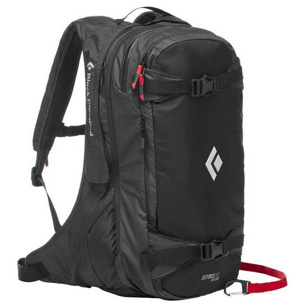 Black Diamond JetForce Pro Split Pack 25 Lawinenrucksack, Black, S/M