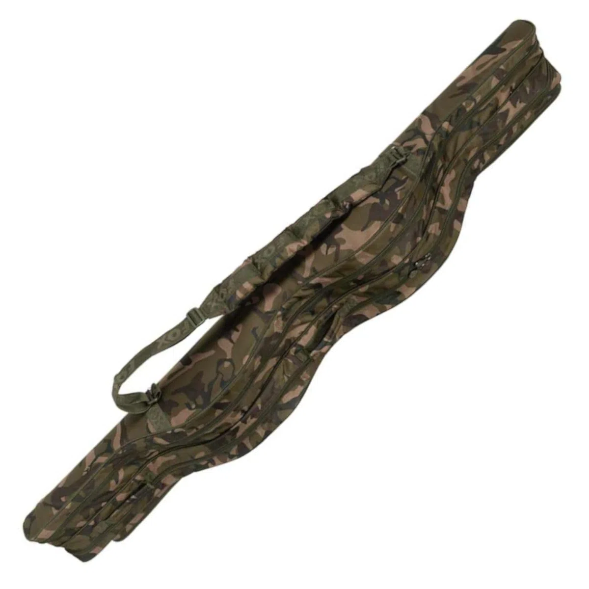 Fox Camolite 10ft 4 Rod Hardcase - Rutentasche, Rutenfutteral, Angeltasche, Zubehörtasche, Tragetsche für Karpfenruten
