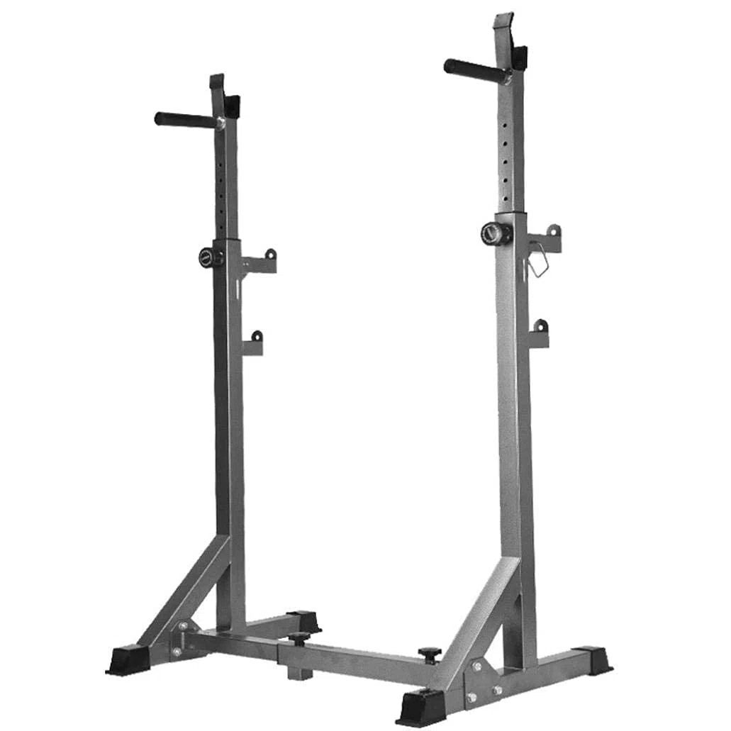 Klappbare Hantelbank, verstellbar, multifunktional, für Gewichtheben, Bankdrücken, Kniebeugenständer, Klimmzugstange für Fitness im Heim-Fitnessstudio, maximale Belastung