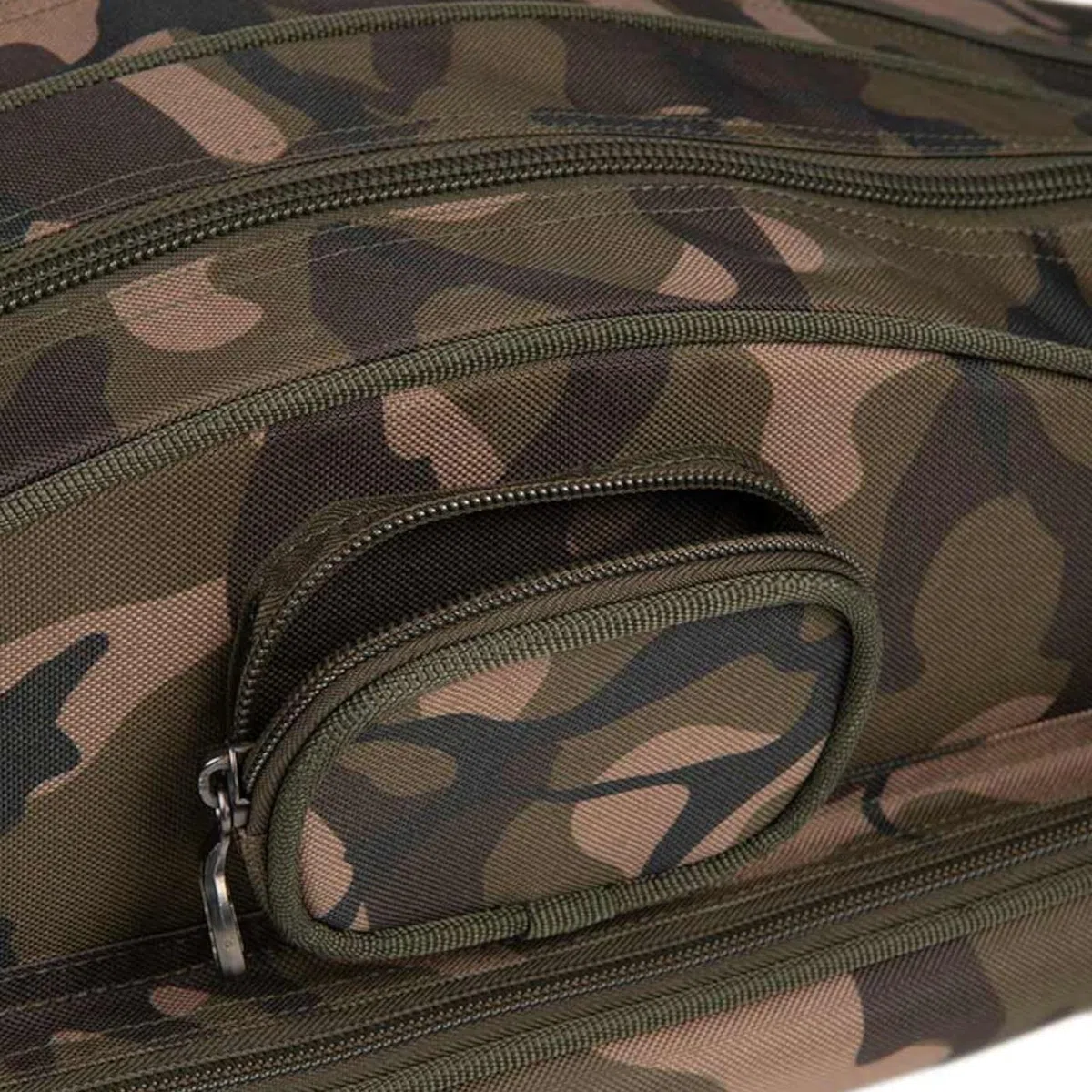 Fox Camolite 10ft 4 Rod Hardcase - Rutentasche, Rutenfutteral, Angeltasche, Zubehörtasche, Tragetsche für Karpfenruten