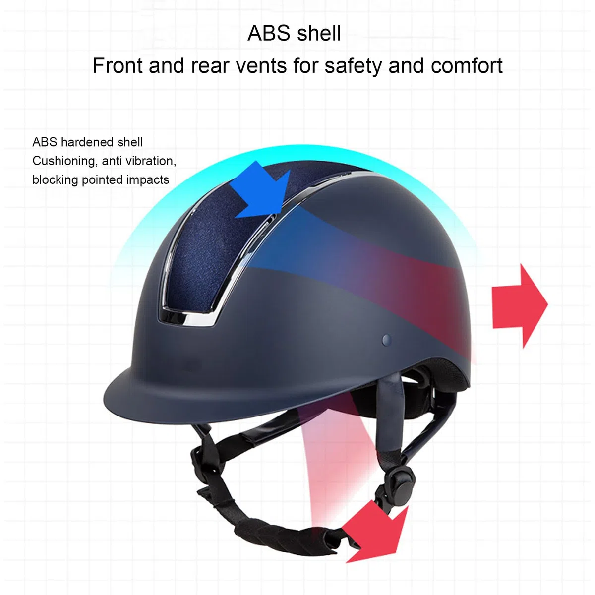 Mingzhe Adjustable Horse Riding Safety Helmet Breathable Protective Gear